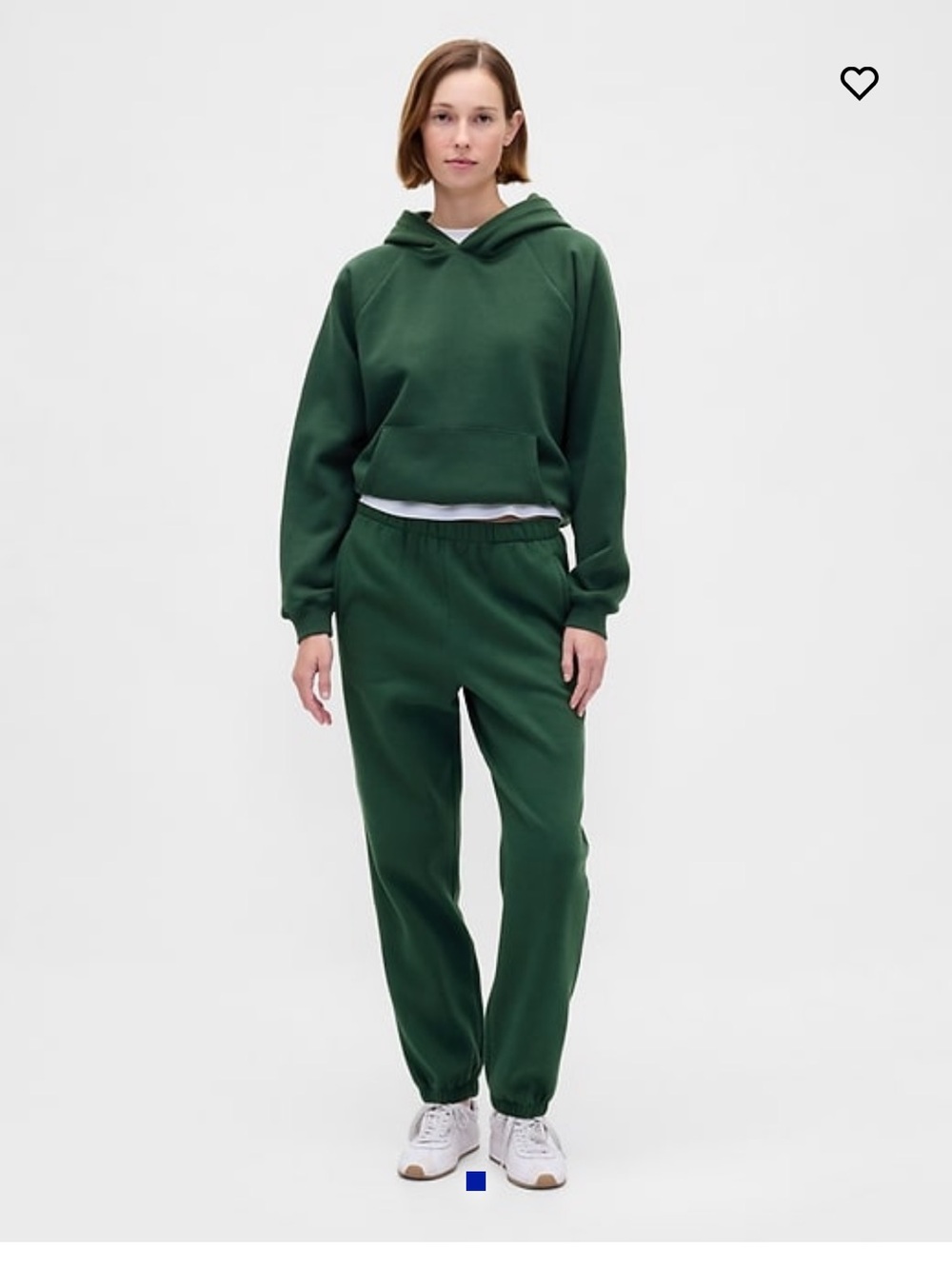GAP High Rise VintageSoft Joggers XL in Deep Hunter Green